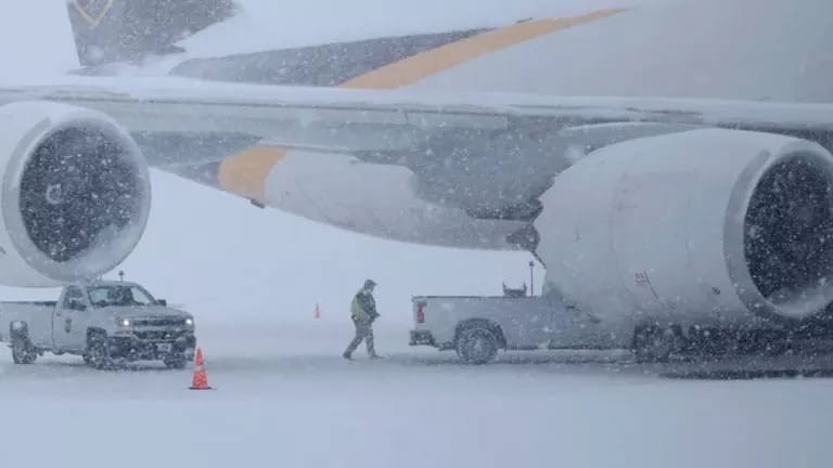Winter storm grounds flights, strands hundreds in northern Finland