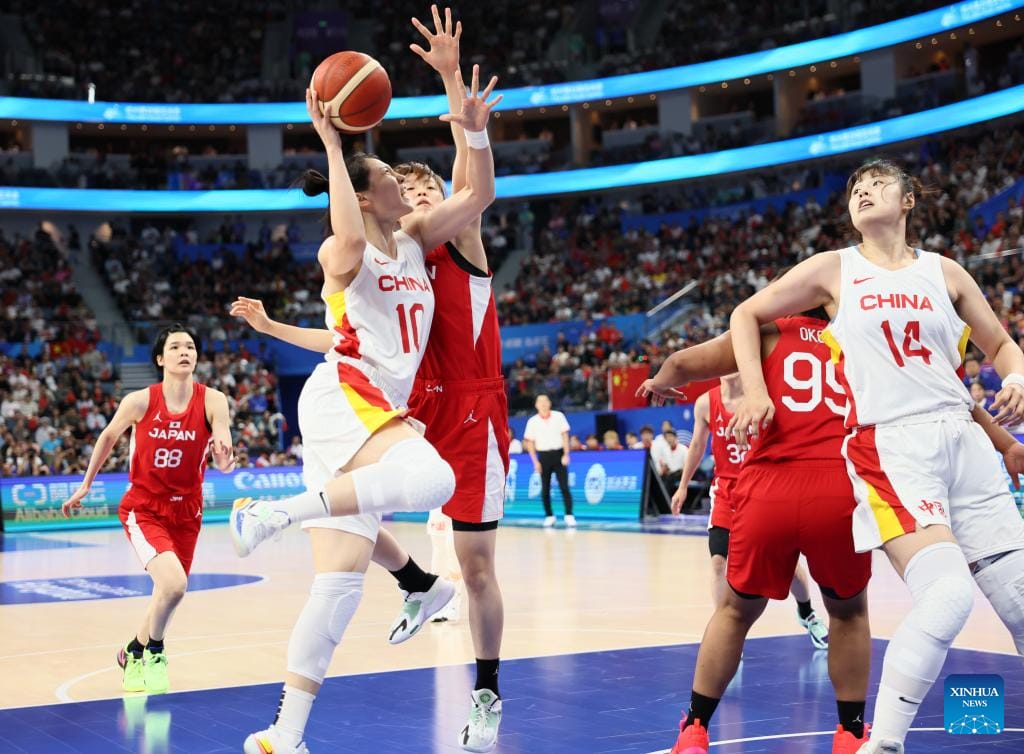 China beats Czech Republic in final warm-up game before FIBA Women's World Cup qualifiers