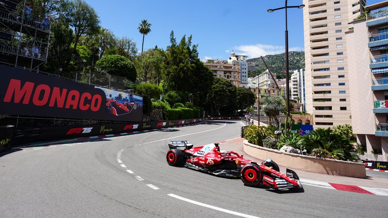 Leclerc tops both Friday practices for home Monaco GP despite crash