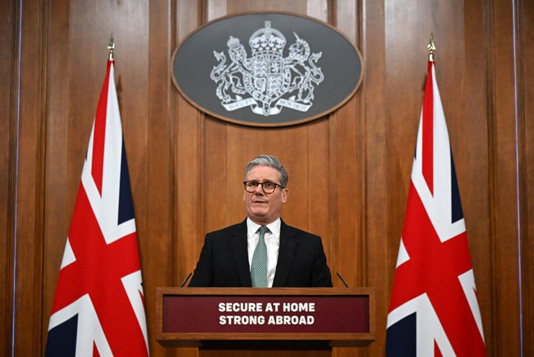 Keir Starmer to address the nation as Prime Minister makes announcement after Ukraine peace meeting with world leaders
