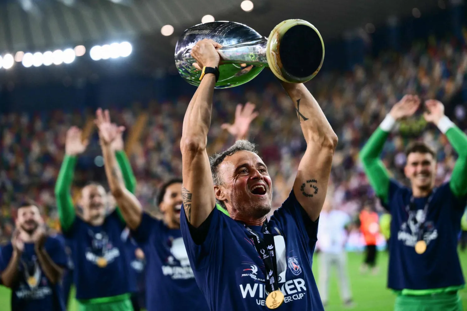 Luis Enrique Wants 'to Continue Making History' with PSG