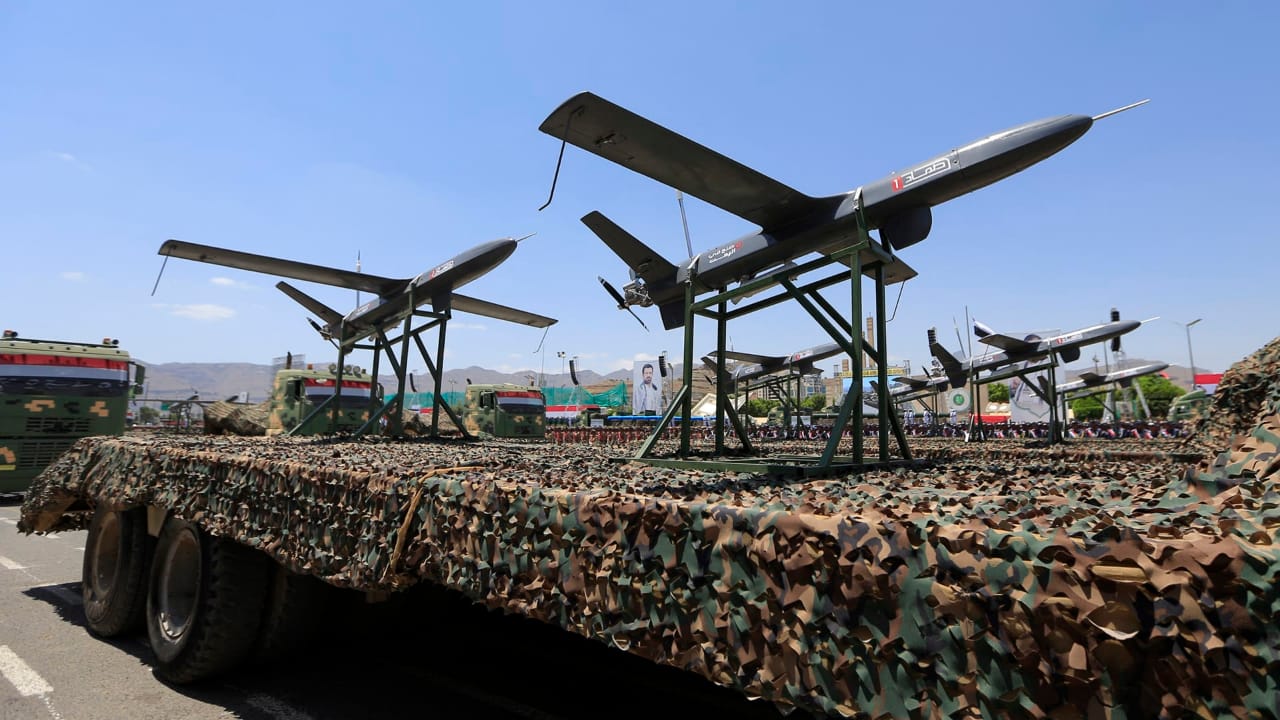 Yemen's Houthis claim launching 5 drones at Israeli military targets