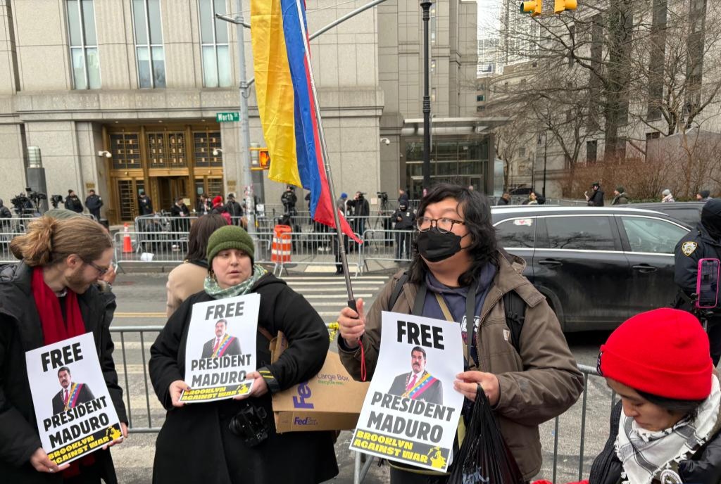 Maduro pleads not guilty in U.S. court