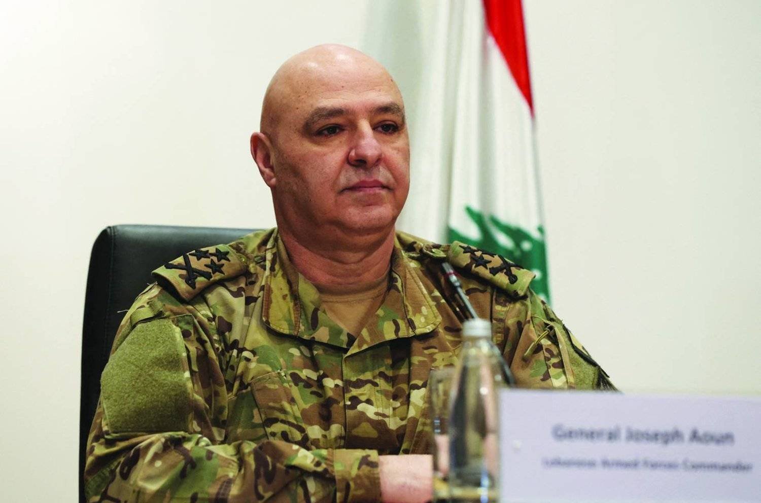 Lebanese Army Chief Says Military Units Deployed in the South and ‘Will Not Leave’