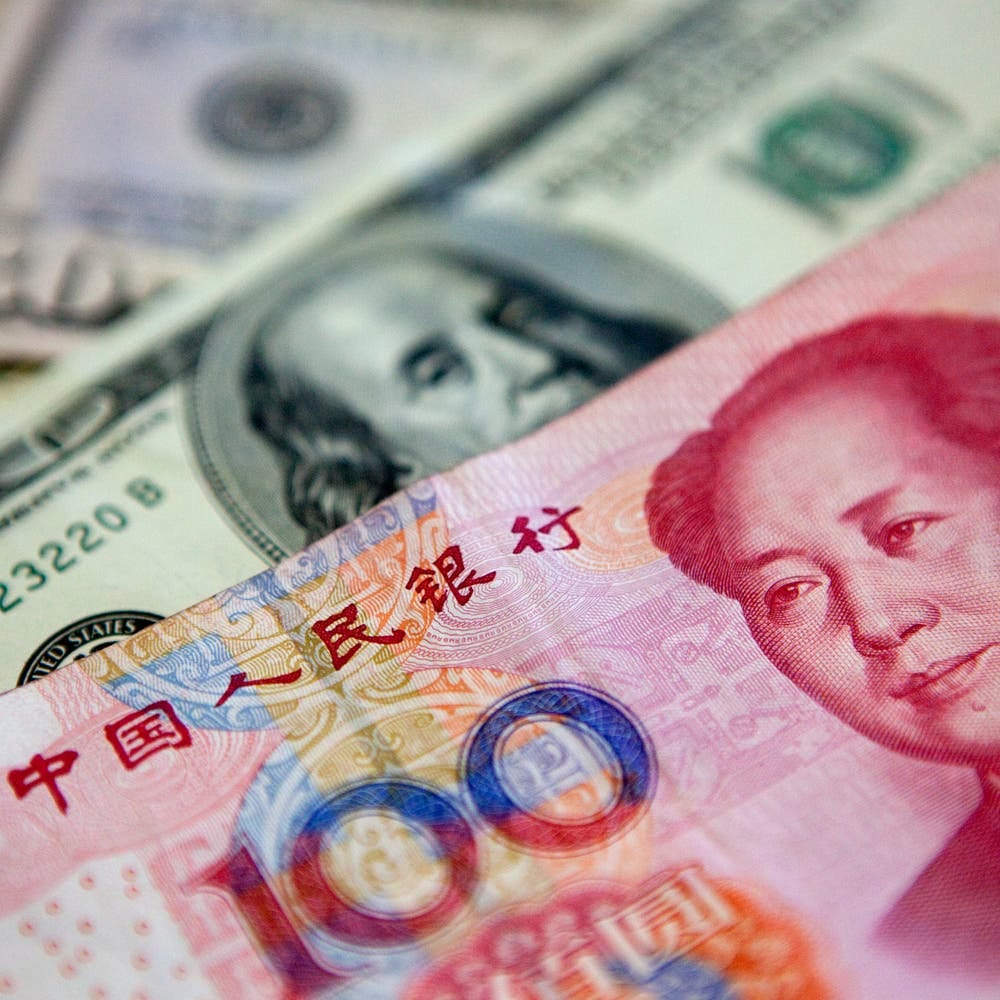 Chinese yuan weakens to 7.0872 against USD Wednesday