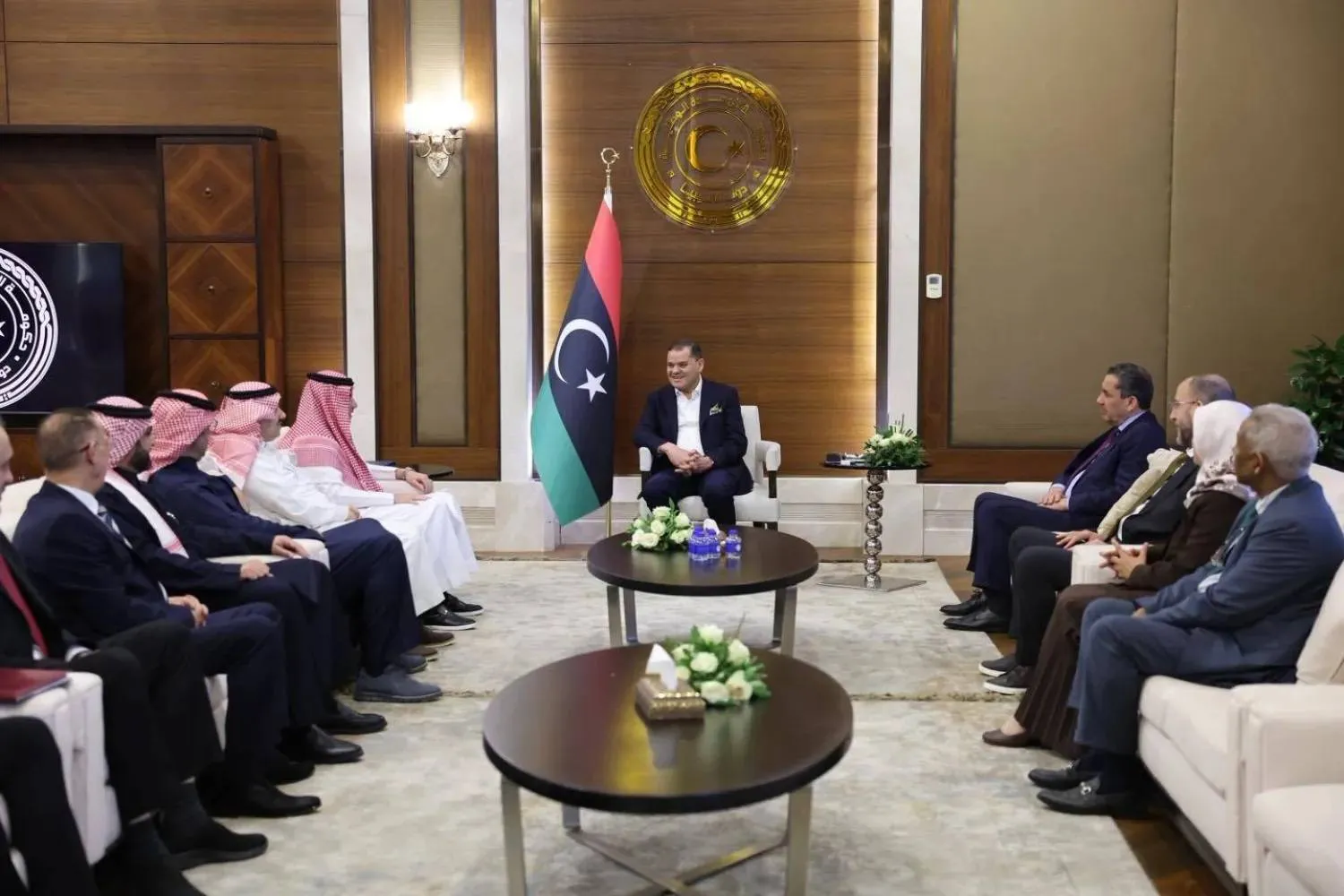 Libya’s Unity Gov. Urges Stronger Partnership with Saudi Arabia on Development Projects