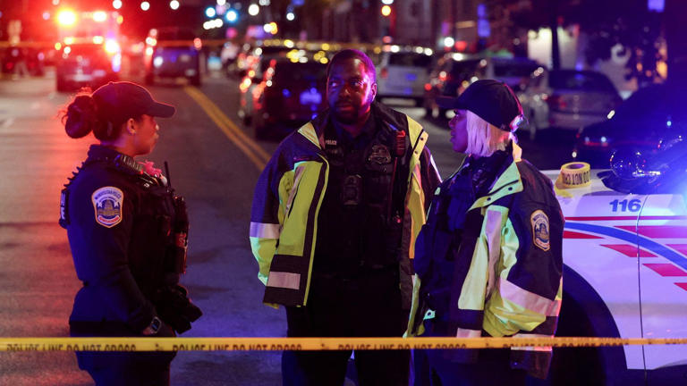 Two Israeli embassy workers shot dead near Jewish museum in Washington DC