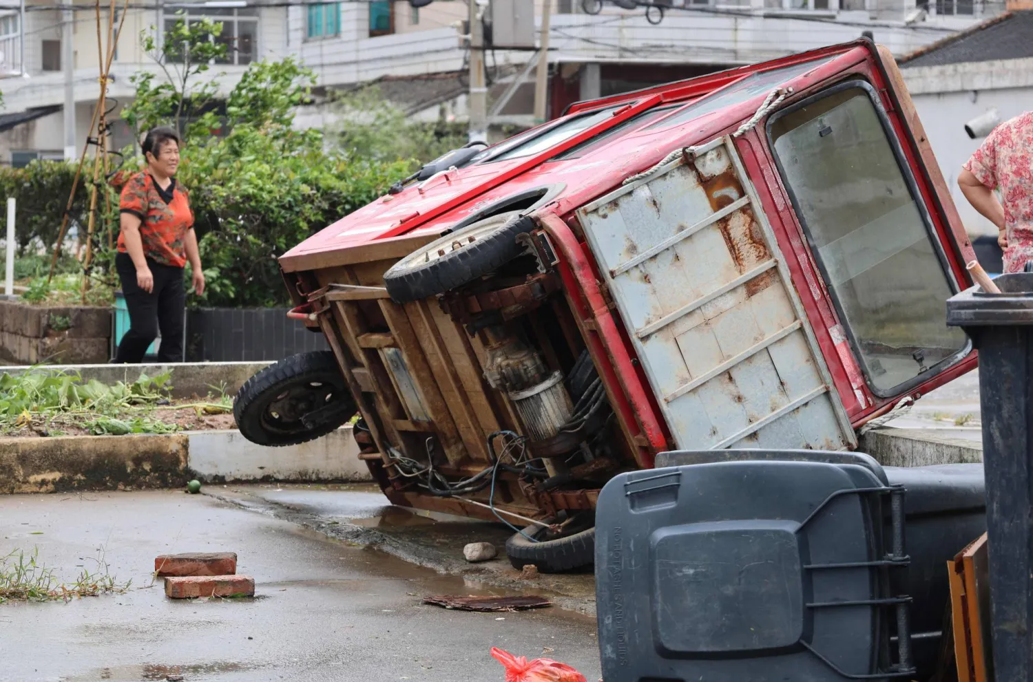 Typhoon Bavi Brings Strong Winds, Rain to China as More Than 2 Million Evacuated