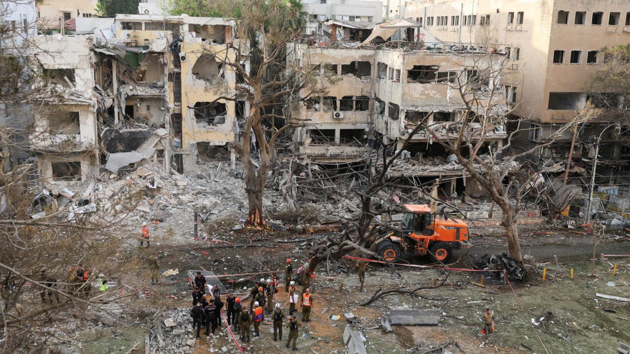 Israel says it destroyed Iran's communications center