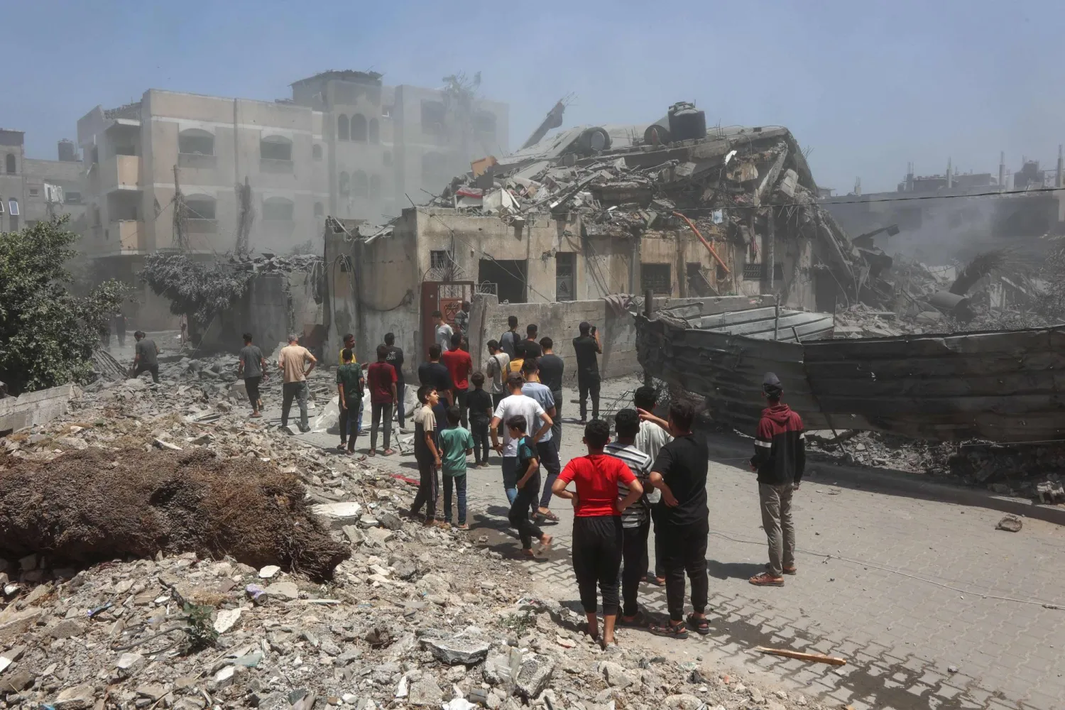 Israeli Strike on Aid Point Kills 26 in Rafah
