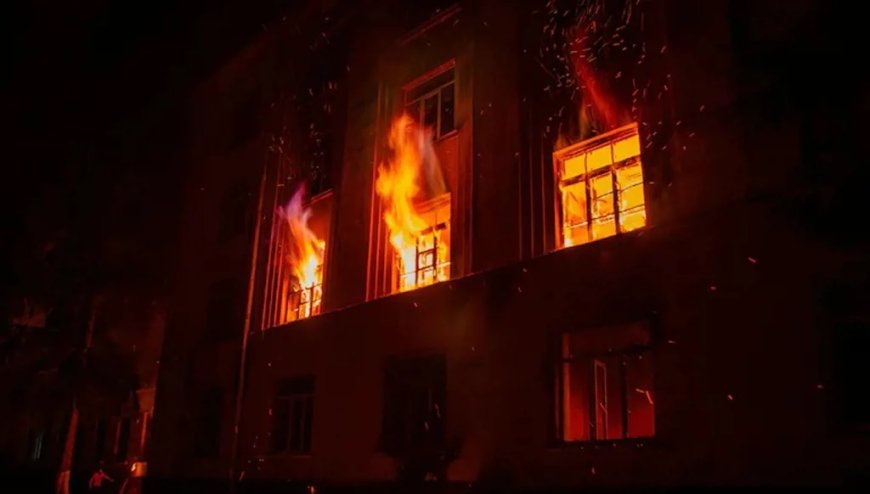 12 killed in elderly care facility fire in west Sri Lanka