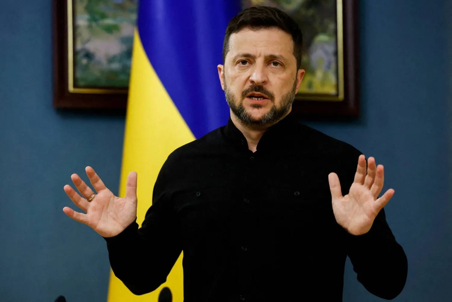 Ukraine sends military personnel to Middle East: Zelensky