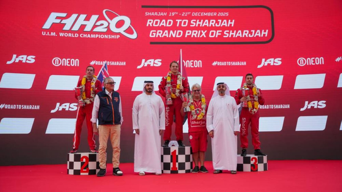 Home victory for Arand as 2025 F1H2O World Championship ends in Sharjah