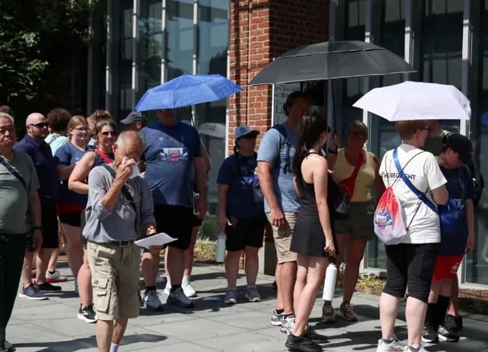 U.S. heat wave kills dozens during 250th anniversary weekend