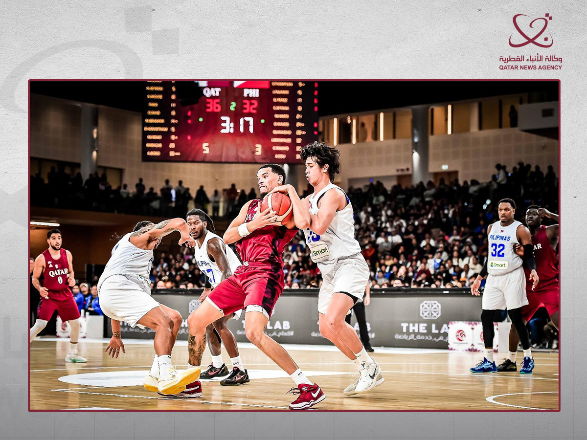 Qatar Fall to the Philippines in Doha International Friendly Basketball Championship