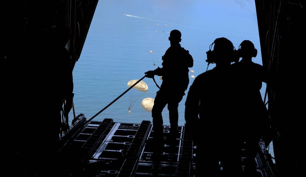 Joint aid airdrops conducted in Gaza