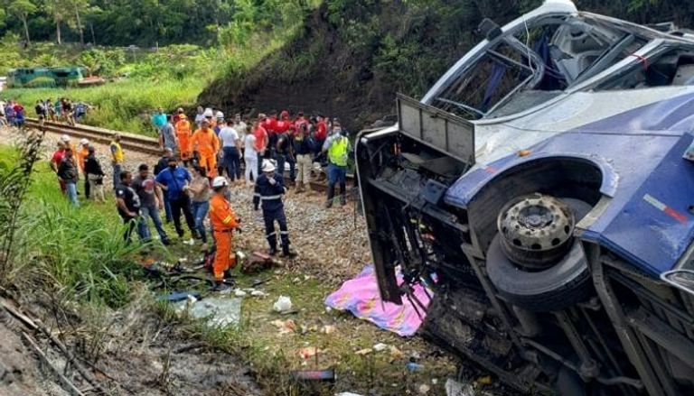 11 dead, 46 injured in Brazil bus-truck collision