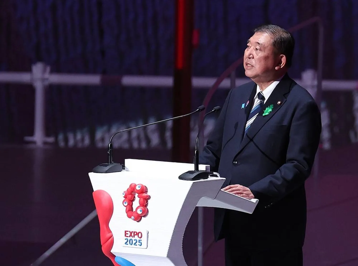 Japan PM Warns of Divided World at Futuristic World Expo Opening Ceremony