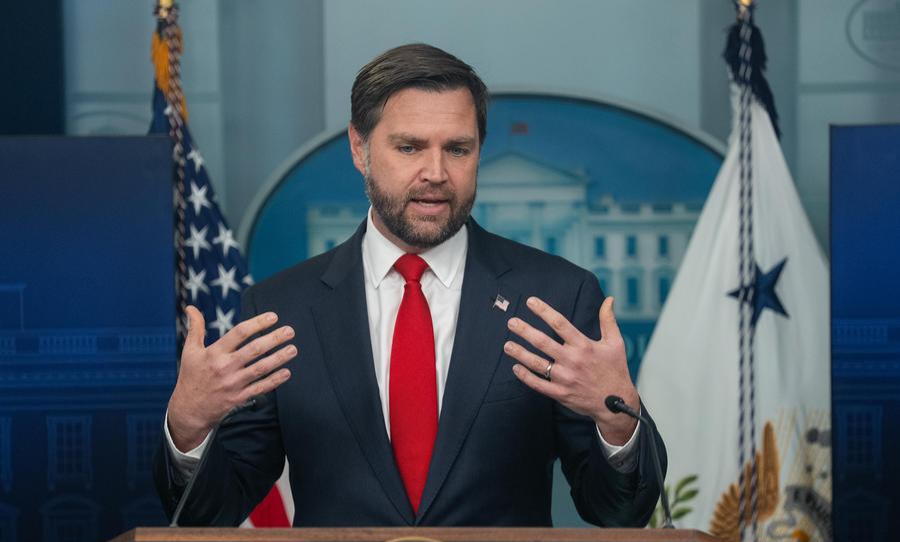 U.S. vice president Vance says Hamas will be "obliterated" if it rejects disarmament