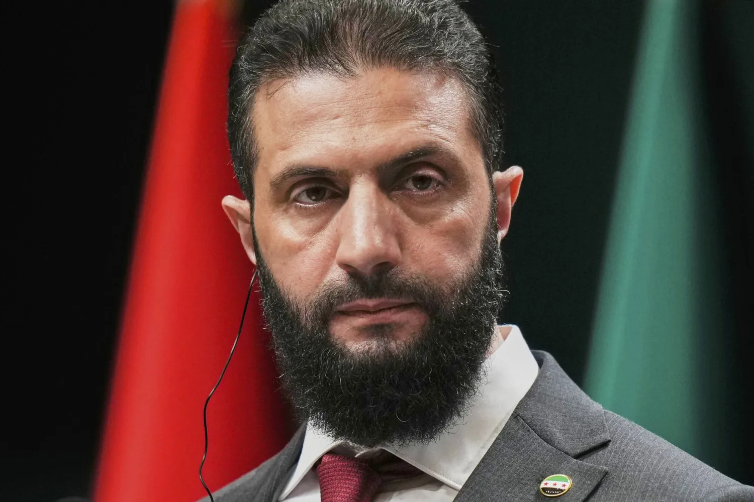 Syria’s Sharaa Urges the US to Lift Sanctions