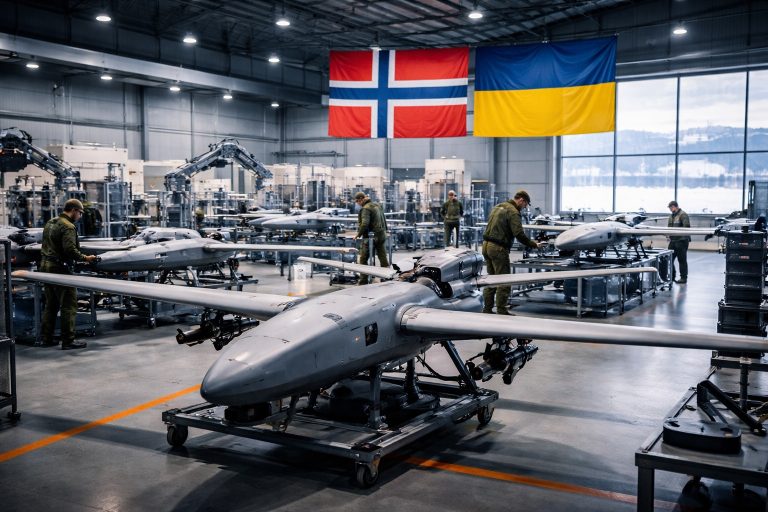 Norway, Ukraine sign agreement to produce Ukrainian drones in Norway