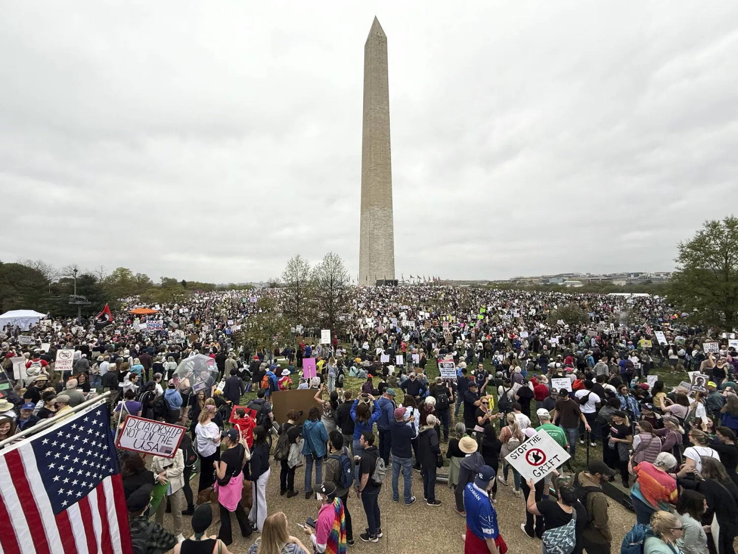 Anti-Trump Rallies Draw Thousands Across the US