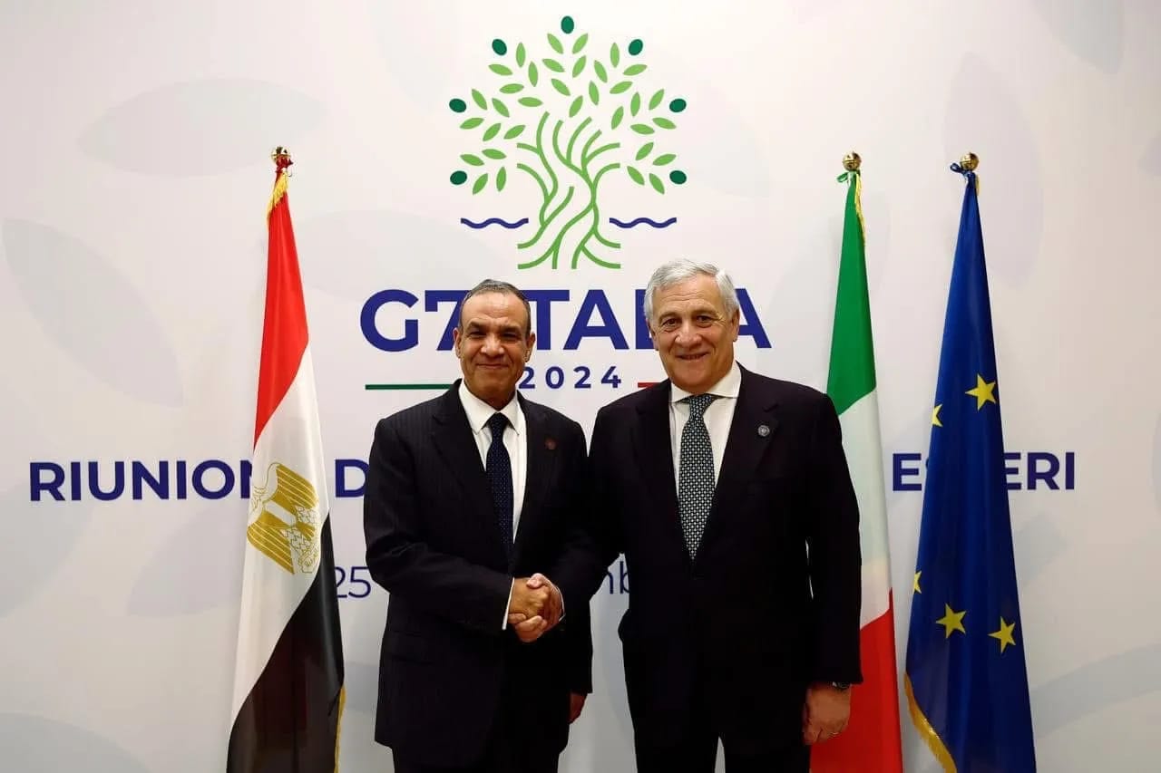 Egypt, Italy discuss military ties, Gaza crisis