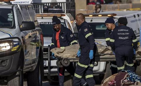 At least 10 killed in South Africa shooting