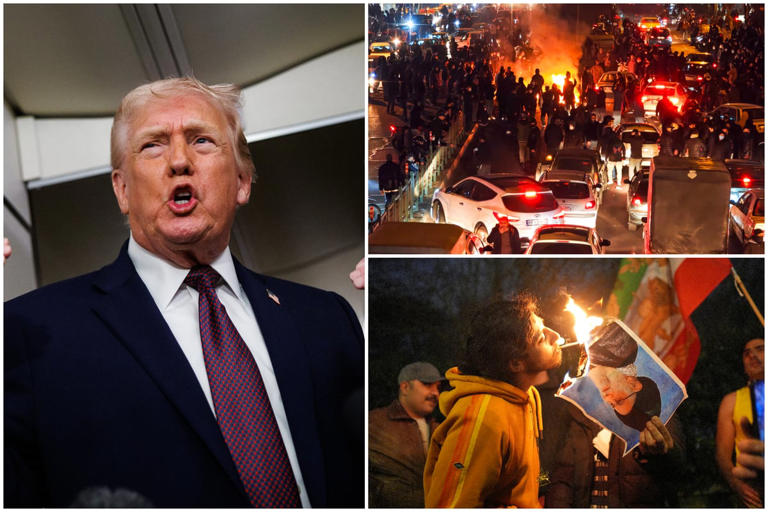 Trump to strike Iran 'in next 24hrs' as US and UK personnel leave base