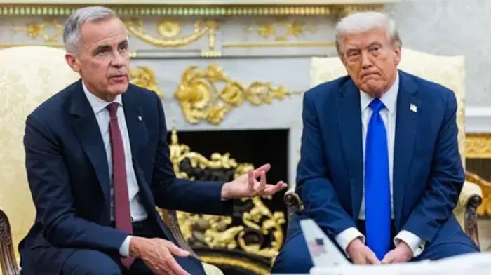 Trump says plan to impose 10 pct extra tariffs on Canada over ad controversy