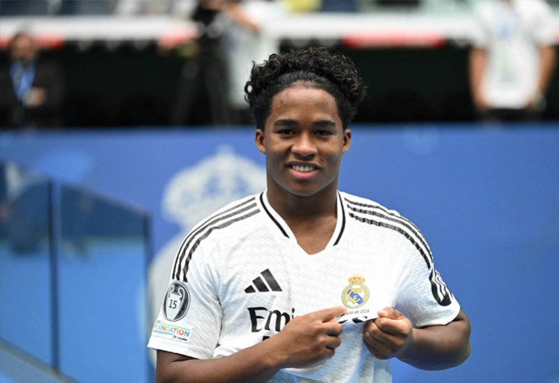 Real Madrid forward Endrick joins Lyon on loan