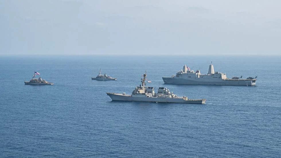 U.S. military launches effort to guide ships out of Strait of Hormuz