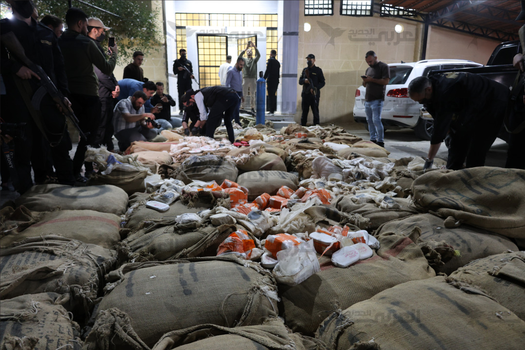 Syrian authorities seize large haul of illicit drugs